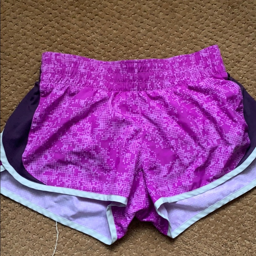 Nike purple athletic  shorts